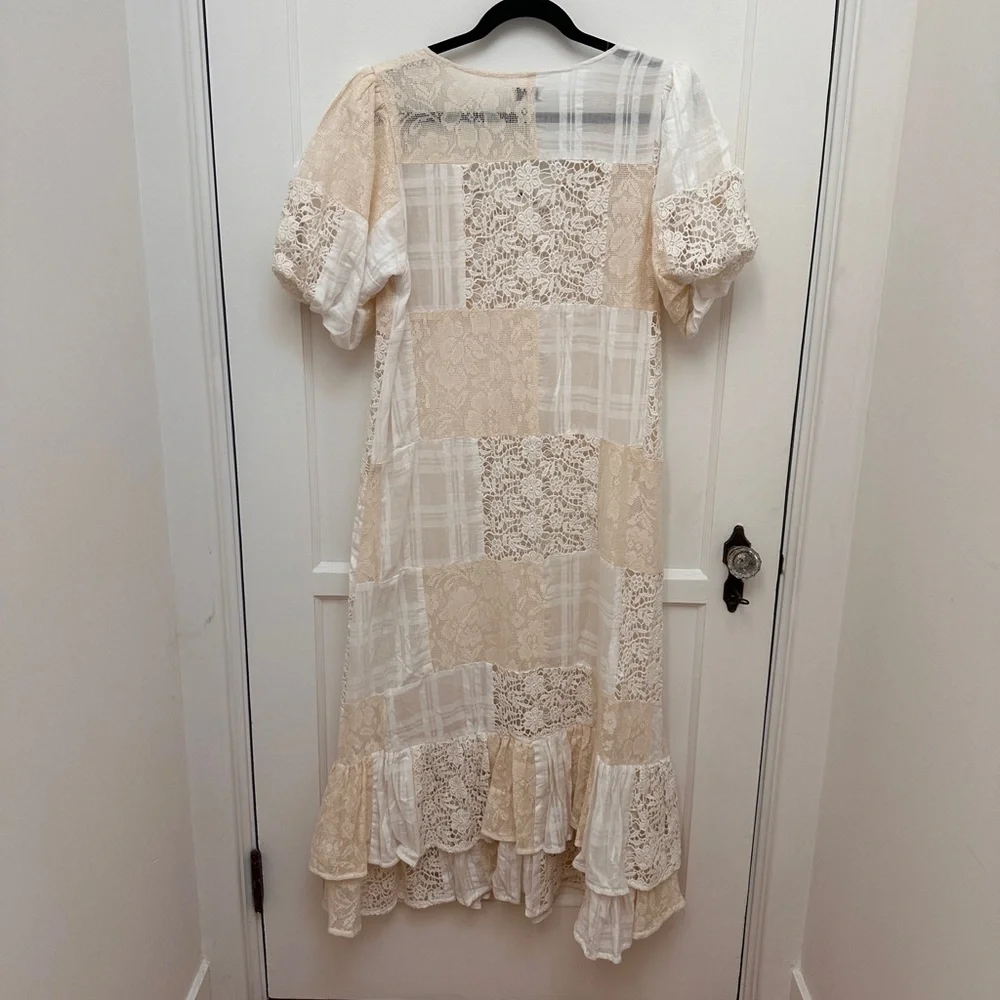 The Odells NWT Patchwork Lace Dress - Picture 2 of 8